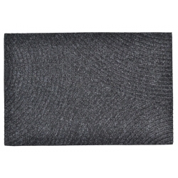 Πατάκι εισόδου Καμπύλες ανθρακί 60x40εκ Ankor 848232