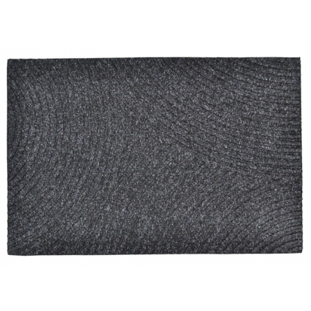 Πατάκι εισόδου Καμπύλες ανθρακί 60x40εκ Ankor 848232