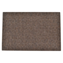Πατάκι εισόδου Πλεκτό καφέ 60x40εκ Ankor 848256
