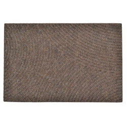 Πατάκι εισόδου Καμπύλες καφέ 60x40εκ Ankor 848294