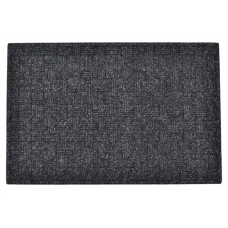Πατάκι εισόδου Πλεκτό ανθρακί 60x40εκ Ankor 848362