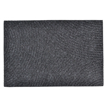 Πατάκι εισόδου Καμπύλες ανθρακί 75x45εκ Ankor 848249