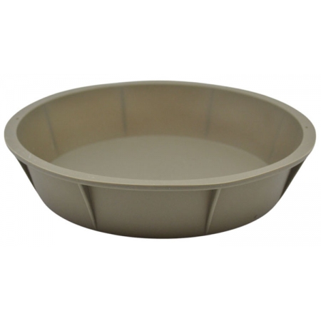 Φόρμα σιλικόνης στρογγυλή taupe 23.5x5εκ Ankor 846511