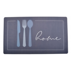 Χαλάκι-Διάδρομος πολυεστερικό Μαχαιροπήρουνα γκρι 70x120εκ Ankor 847310