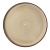 Πιάτο ρηχό stoneware μπεζ 26x2εκ Ankor 84903-18D