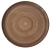 Πιάτο ρηχό stoneware καφέ 26x2εκ Ankor 84904-18D