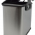 Κάδος απορριμμάτων κρεμαστός ανοξείδωτος ασημί 5Lt Ankor 846832