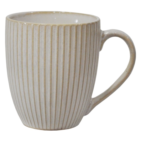 Κούπα κεραμική λευκή 400cc Ankor 847730