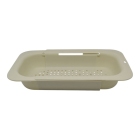 Στεγνωτήρας νεροχύτη αναδιπλούμενος πλαστικός εκρού Ankor 847112