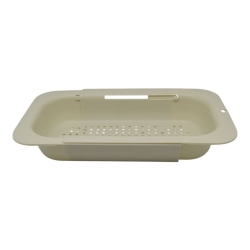 Στεγνωτήρας νεροχύτη αναδιπλούμενος πλαστικός εκρού Ankor 847105