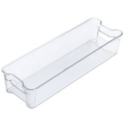 Καλάθι οργάνωσης πλαστικό διάφανο 37.5x10.5x9.5εκ Ankor 847129