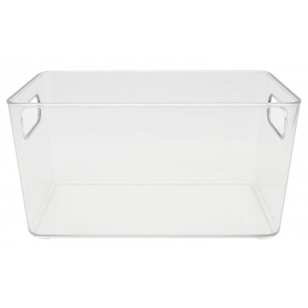 Καλάθι οργάνωσης πλαστικό διάφανο 28.5x19.8x15.3εκ Ankor 847150