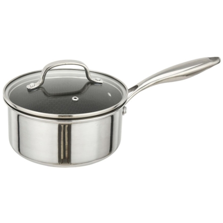 Κατσαρόλα ανοξείδωτη αντικολλητική Dmond Tri-ply 18εκ Ankor 348-18