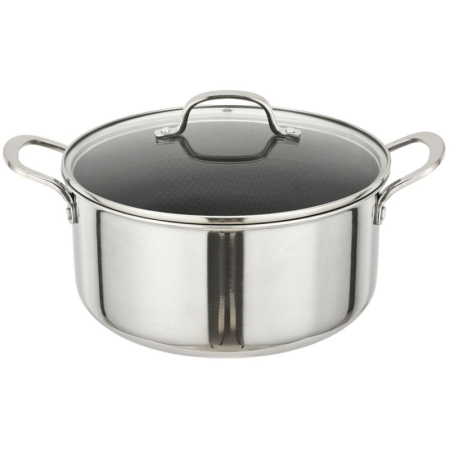 Χύτρα ανοξείδωτη αντικολλητική Dmond Tri-ply 26εκ Ankor 248-26
