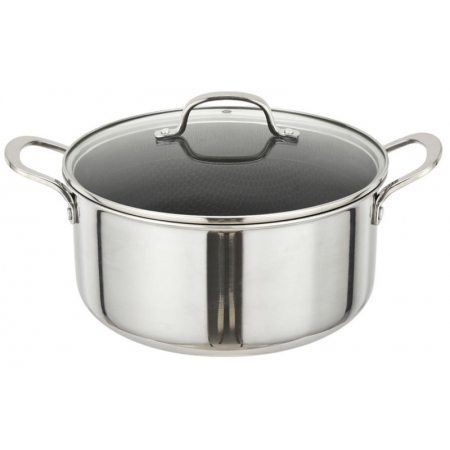 Χύτρα ανοξείδωτη αντικολλητική Dmond Tri-ply 28εκ Ankor 248-28