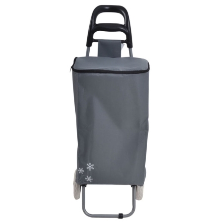 Καρότσι λαϊκής υφασμάτινο γκρι 32Lt 95εκ Ankor 848072