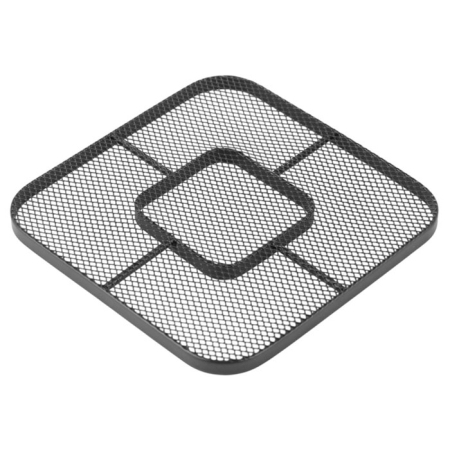 Σουπλά μεταλλικό μαύρο 18x18x1εκ Ankor 850235