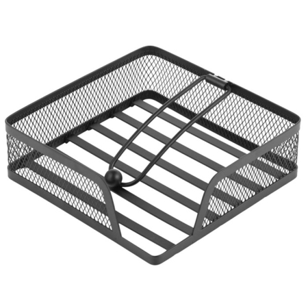 Χαρτοπετσετοθήκη μεταλλική μαύρη 18.4x18.2x5.7εκ Ankor 850211