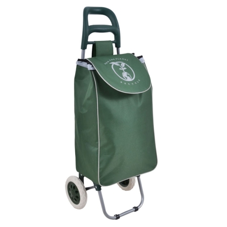 Καρότσι λαϊκής υφασμάτινο Recycle πράσινο 96εκ Ankor 852215