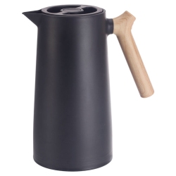 Κανάτα θερμός πλαστικό μαύρο 1Lt Ankor 850839