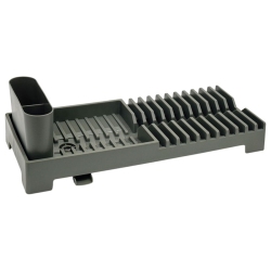 Πιατοθήκη πλαστική λαδί 46x19x13.5εκ Ankor 851461