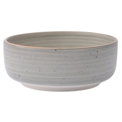 Μπωλ σερβιρίσματος stoneware γκρι 15.5x6εκ Ankor 853540