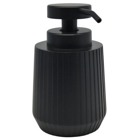 Σαπουνοθήκη-dispenser πολυεστερικό μαύρο 9x10x15εκ Ankor 850365