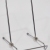 Βάση μεταλλική ασημί 12.5x21x17.5εκ Ankor 700219