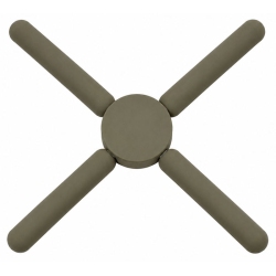 Σουπλά σιλικόνης αναδιπλούμενο taupe 21.5x21.5x1.5εκ Ankor 854158