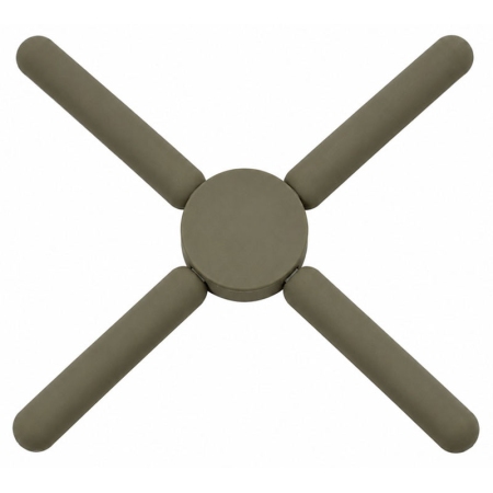 Σουπλά σιλικόνης αναδιπλούμενο taupe 21.5x21.5x1.5εκ Ankor 854158