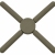 Σουπλά σιλικόνης αναδιπλούμενο taupe 21.5x21.5x1.5εκ Ankor 854158