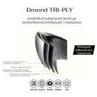 Κατσαρόλα ανοξείδωτη αντικολλητική Dmond Tri-ply 16εκ Ankor 348-16
