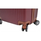 Σετ 3 βαλίτσες ταξιδίου μπορντώ 50εκ-60εκ-70εκ Ankor 798834