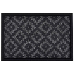 Πατάκι εισόδου γκρι/μαύρο 60x40εκ Ankor 804528