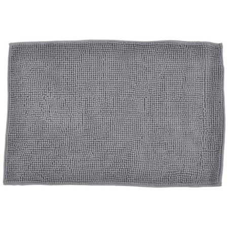 Πατάκι μπάνιου αντιολισθητικό γκρι 80x50εκ Ankor 798582
