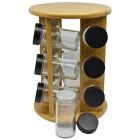 Βάση μπαχαρικών μπαμπού περιστρεφόμενη 24εκ Ankor 806379