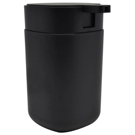 Σαπουνοθήκη-dispenser πλαστικό μαύρο 13εκ Ankor 810079