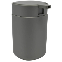Σαπουνοθήκη-dispenser πλαστικό γκρι 13εκ Ankor 810109