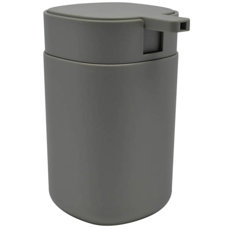 Σαπουνοθήκη-dispenser πλαστικό γκρι 13εκ Ankor 810109