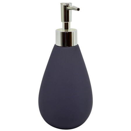 Σαπουνοθήκη-dispenser κεραμικό μωβ 19εκ Ankor ST34506