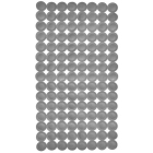 Πατάκι μπάνιου γκρι 68x36εκ Ankor 812516