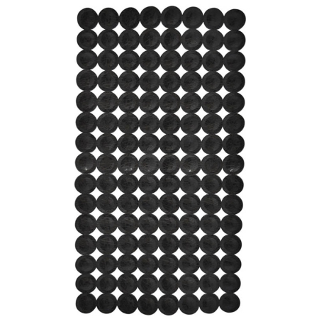 Πατάκι μπάνιου μαύρο 68x36εκ Ankor 812509