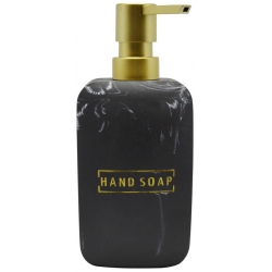 Σαπουνοθήκη-dispenser Μάρμαρο μαύρο 18εκ Ankor 812912