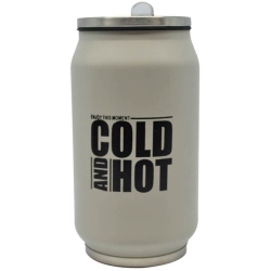 Ποτήρι θερμός ανοξείδωτο μπεζ 330ml Ankor 809806