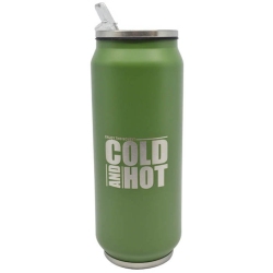 Ποτήρι θερμός ανοξείδωτο πράσινο 500ml Ankor 809769