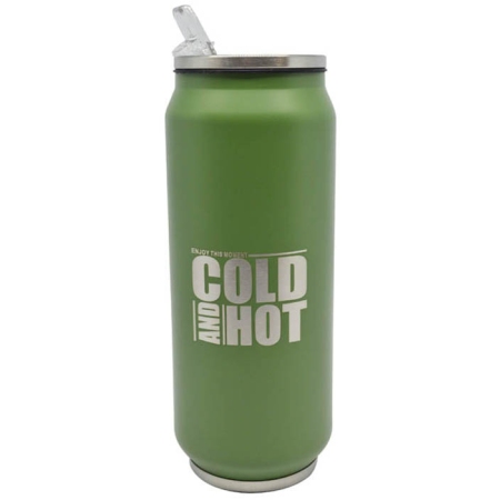 Ποτήρι θερμός ανοξείδωτο πράσινο 500ml Ankor 809769