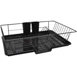 Πιατοθήκη μεταλλική μαύρη 48εκ Ankor 810390