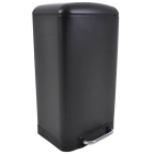 Κάδος απορριμμάτων μεταλλικός μαύρος 30Lt Ankor 817009