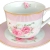 Φλυτζάνι τσαγιού πορσελάνης English Floral 450cc Karvounis M26060-4