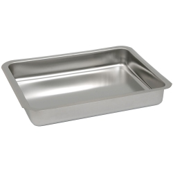 Ταψί ανοξείδωτο 18/10 ορθογώνιο 42x30εκ Silver SIL-4230